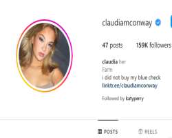 Her Instagram account is followed by famous people, including <a href=